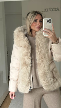 Doudoune Gabin - Beige - ROSABAYA