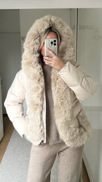 Doudoune Gabin - Beige - ROSABAYA