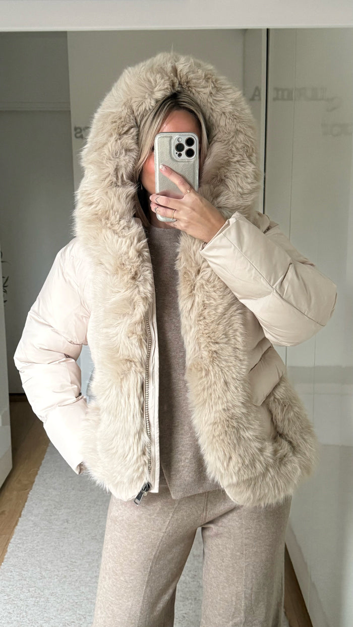 Doudoune Gabin - Beige - ROSABAYA