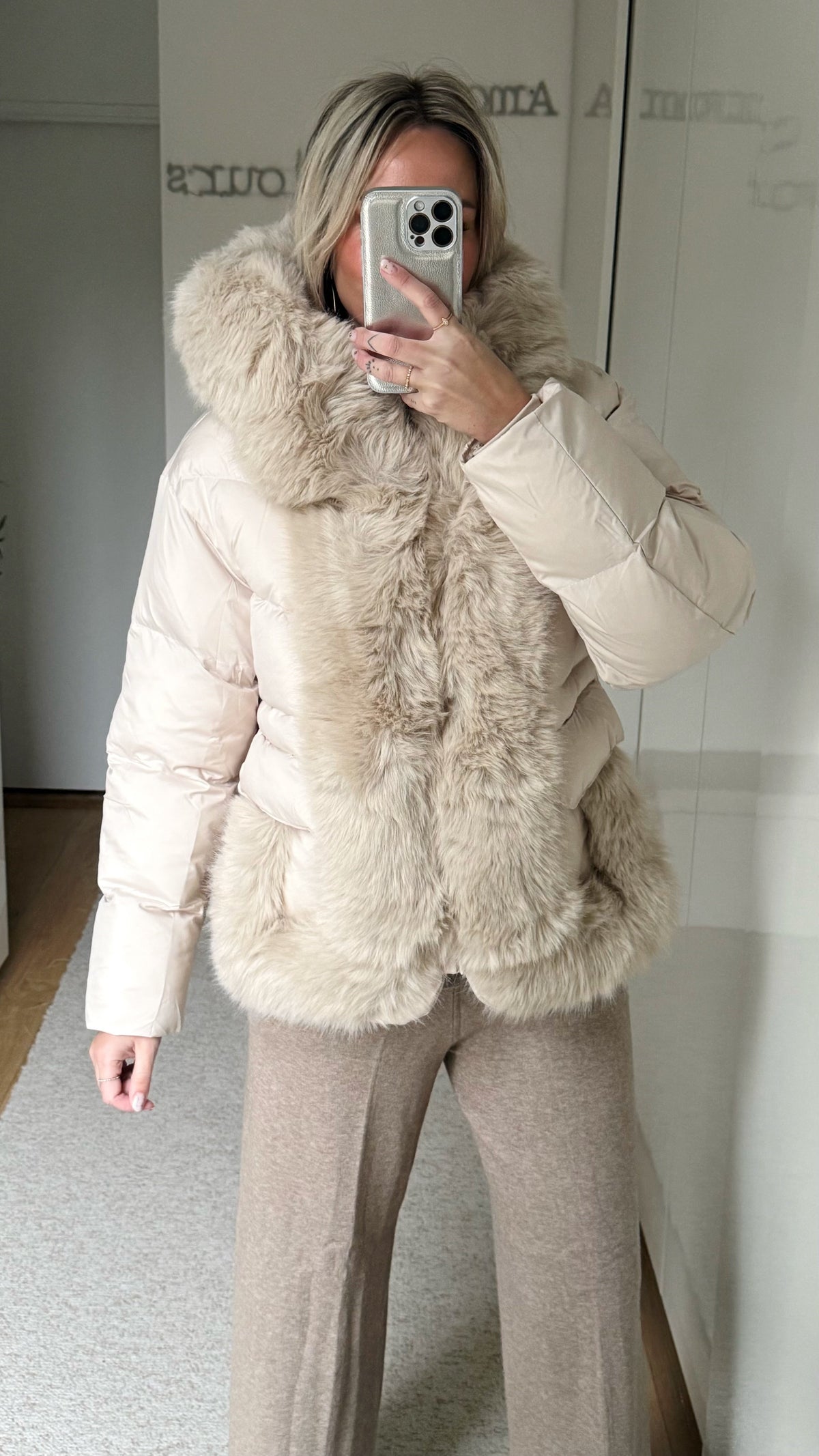 Doudoune Gabin - Beige - ROSABAYA