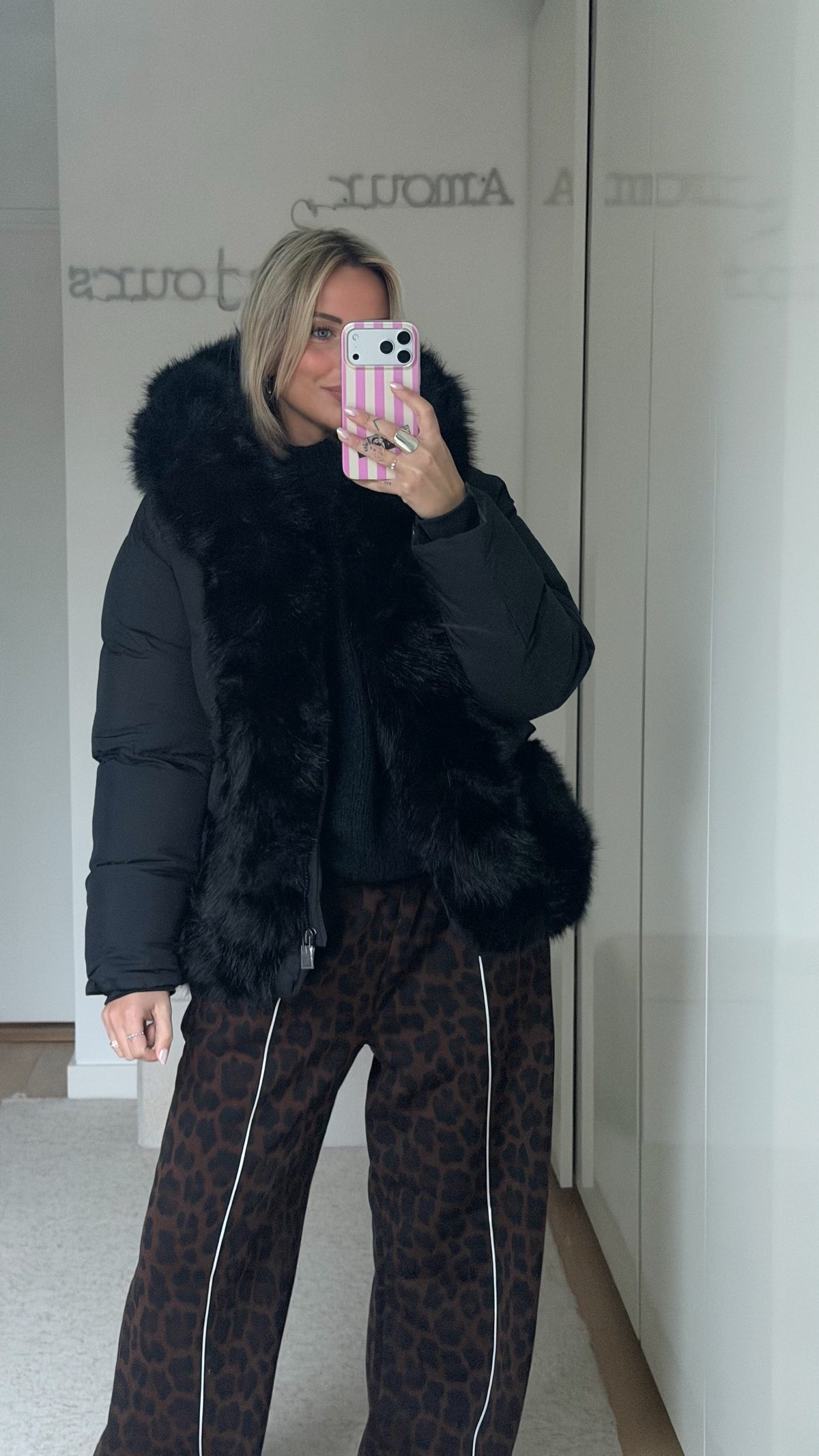 Doudoune Gabin - Noire - ROSABAYA