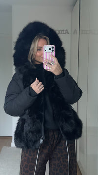 Doudoune Gabin - Noire - ROSABAYA