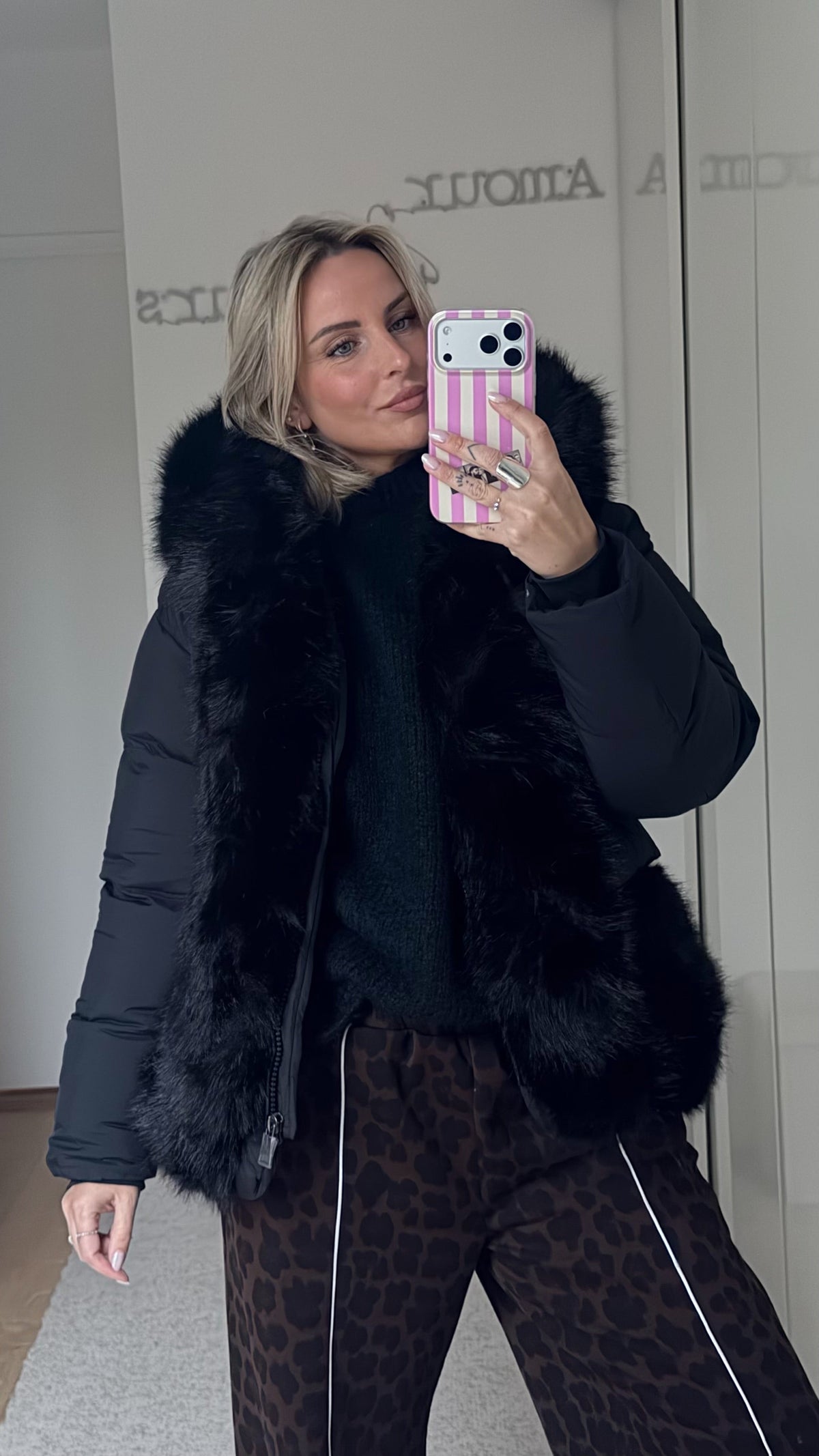 Doudoune Gabin - Noire - ROSABAYA