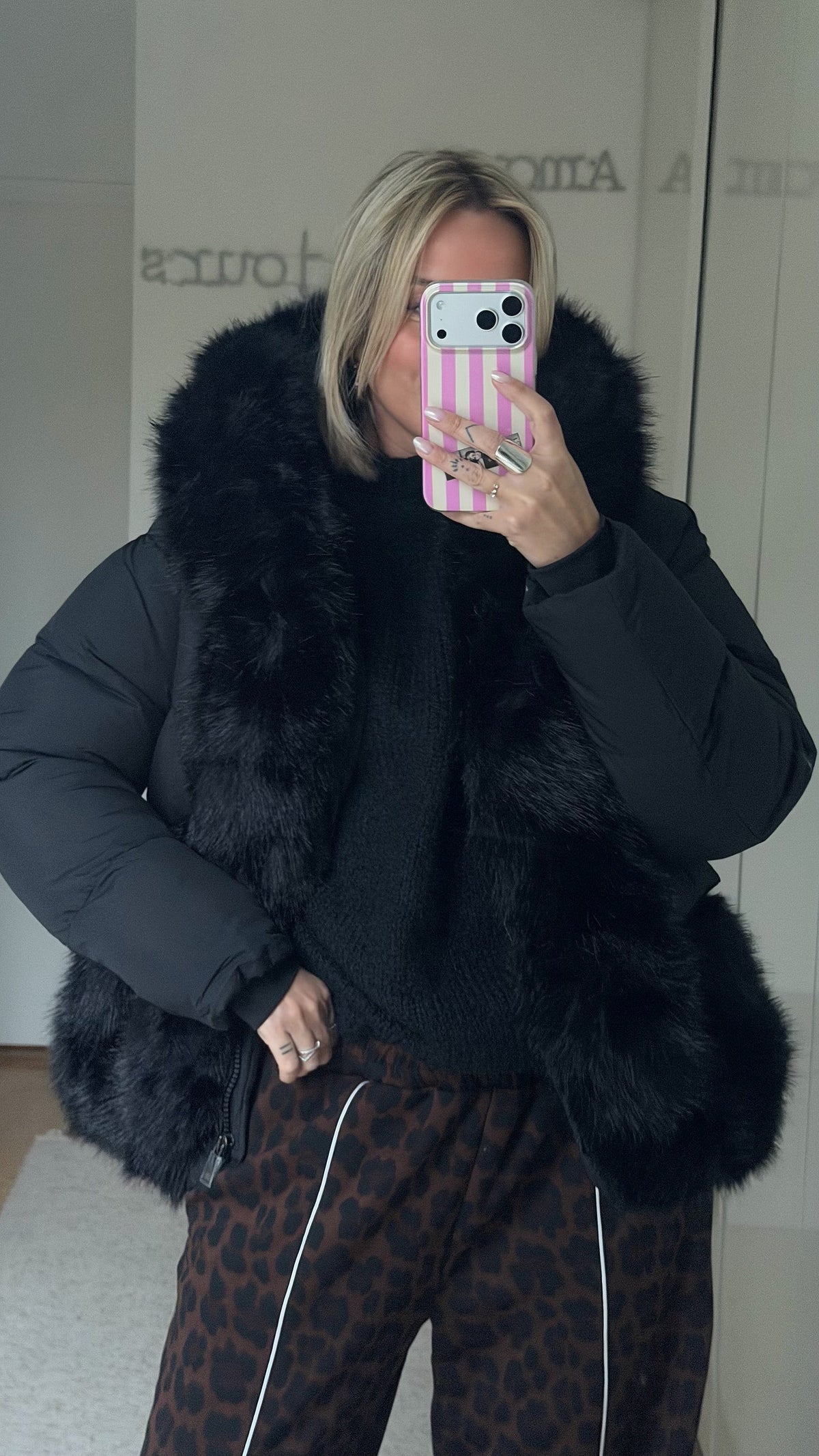 Doudoune Gabin - Noire - ROSABAYA