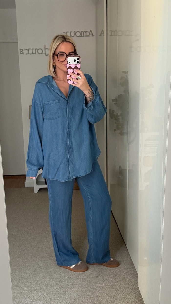 Ensemble Azul - Bleu Foncé - ROSABAYA