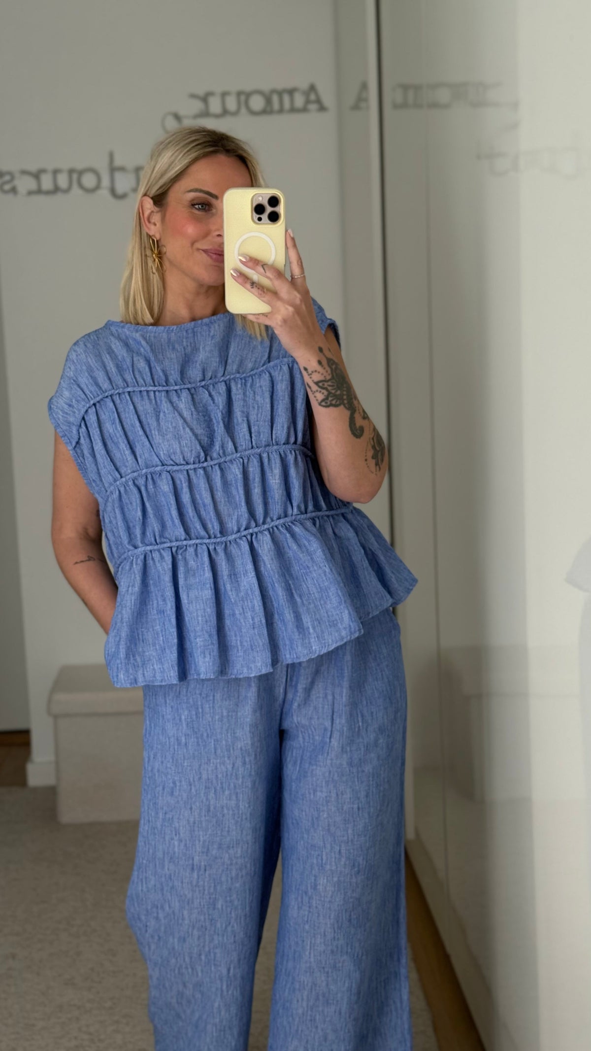 Ensemble Lilly - Bleu - ROSABAYA