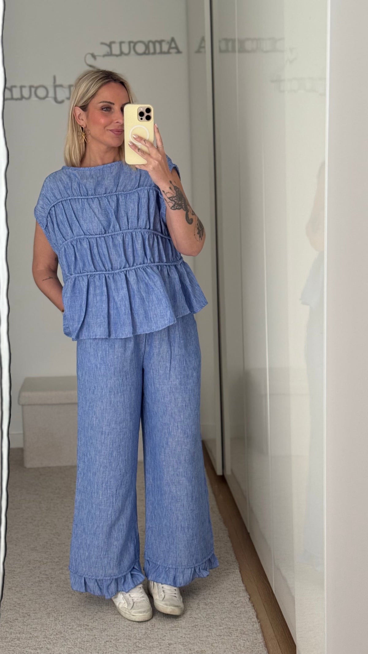 Ensemble Lilly - Bleu - ROSABAYA