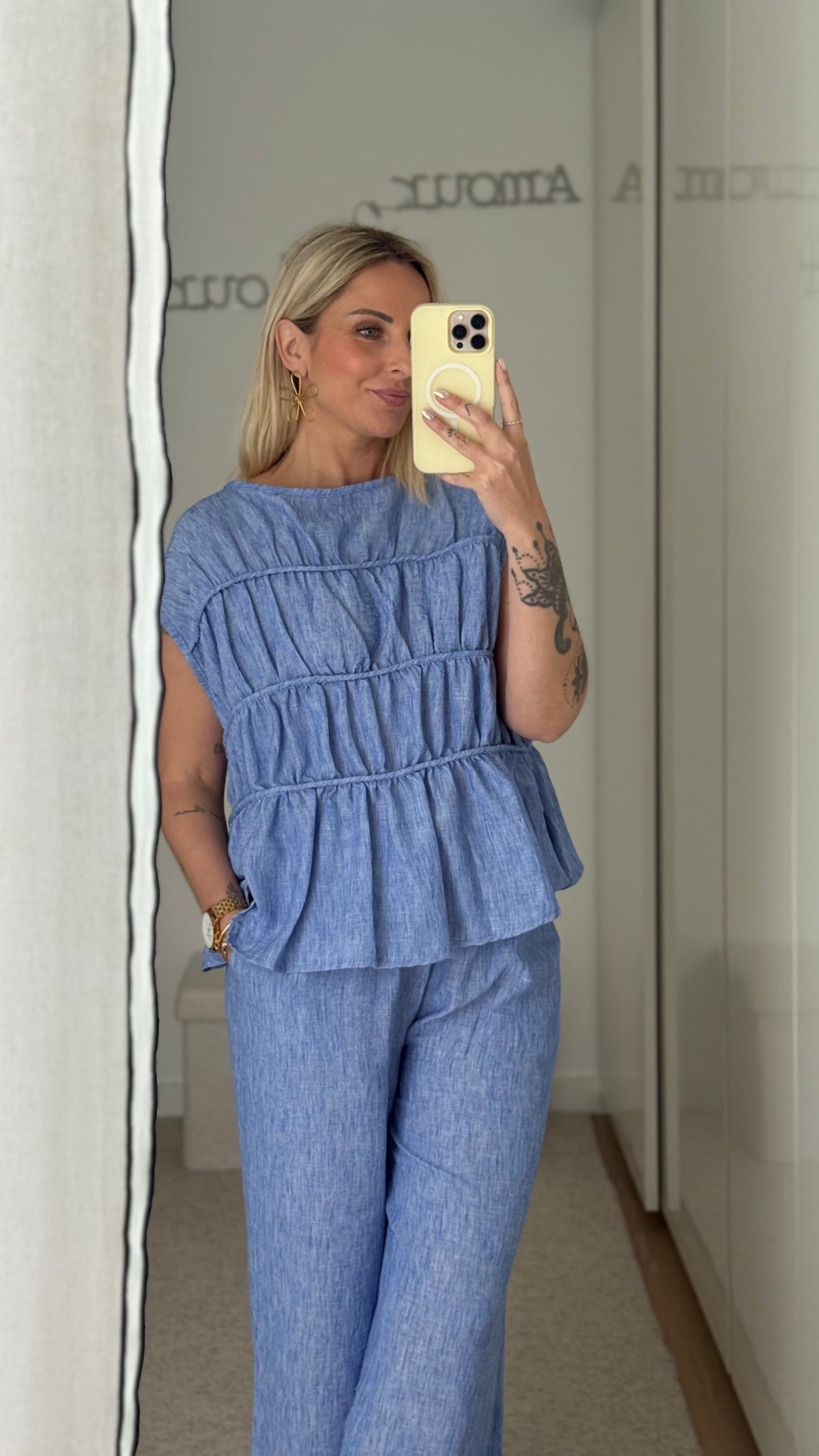 Ensemble Lilly - Bleu - ROSABAYA