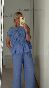 Ensemble Lilly - Bleu - ROSABAYA