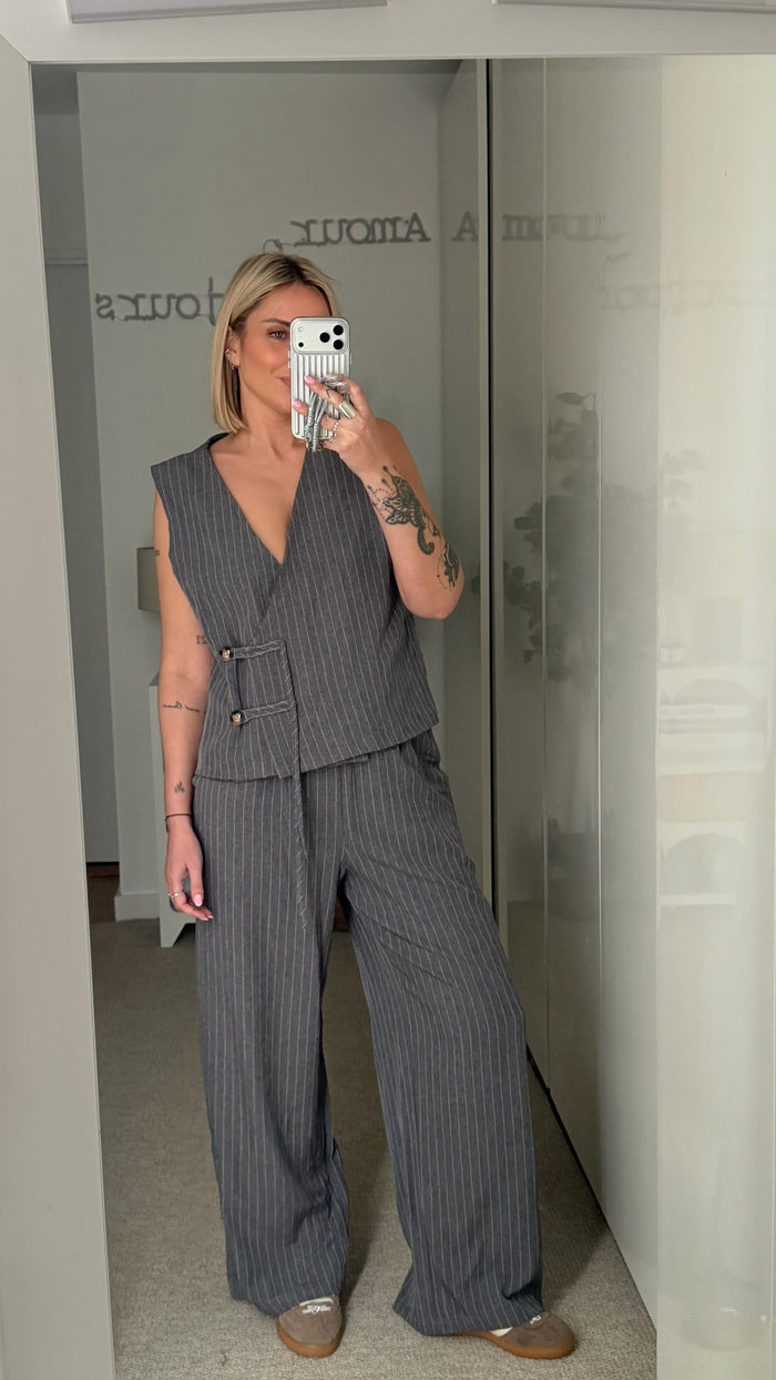 Ensemble Luce - Gris - ROSABAYA