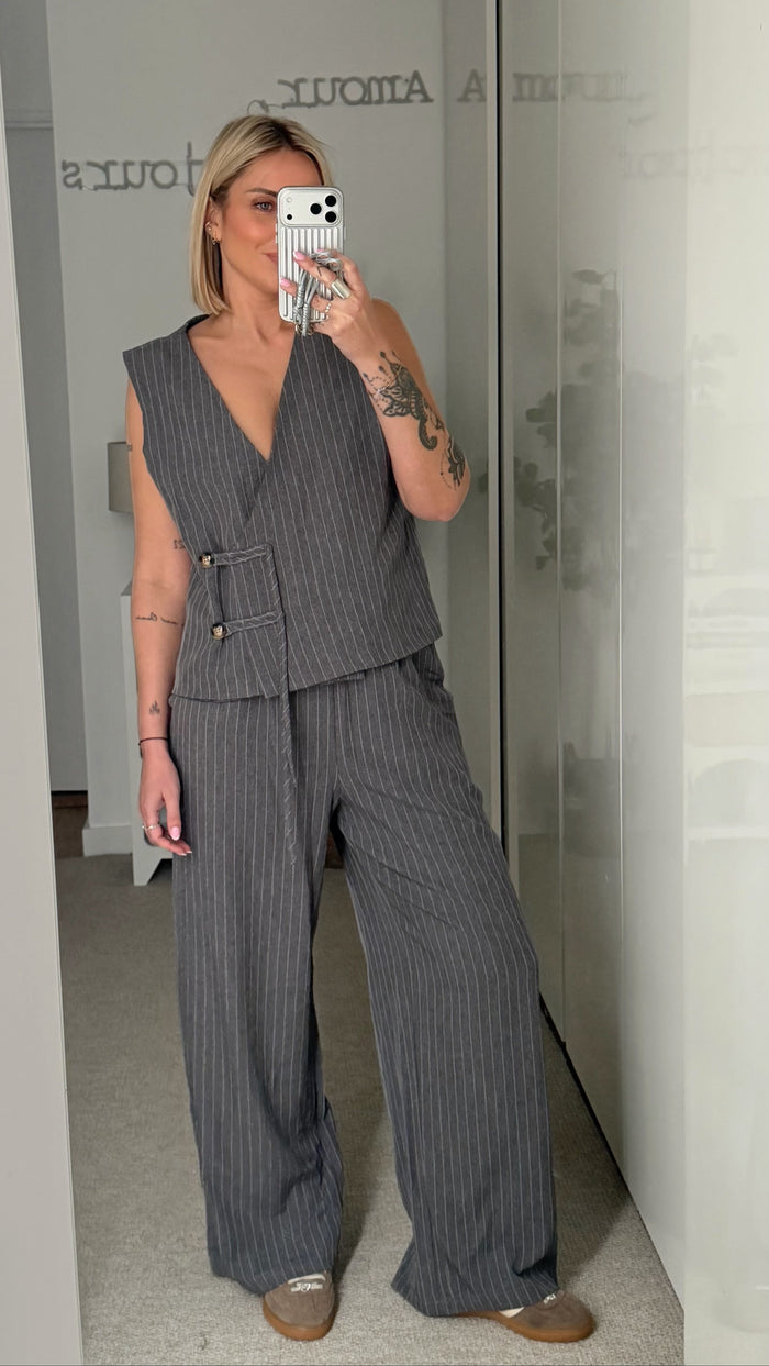 Ensemble Luce - Gris - ROSABAYA