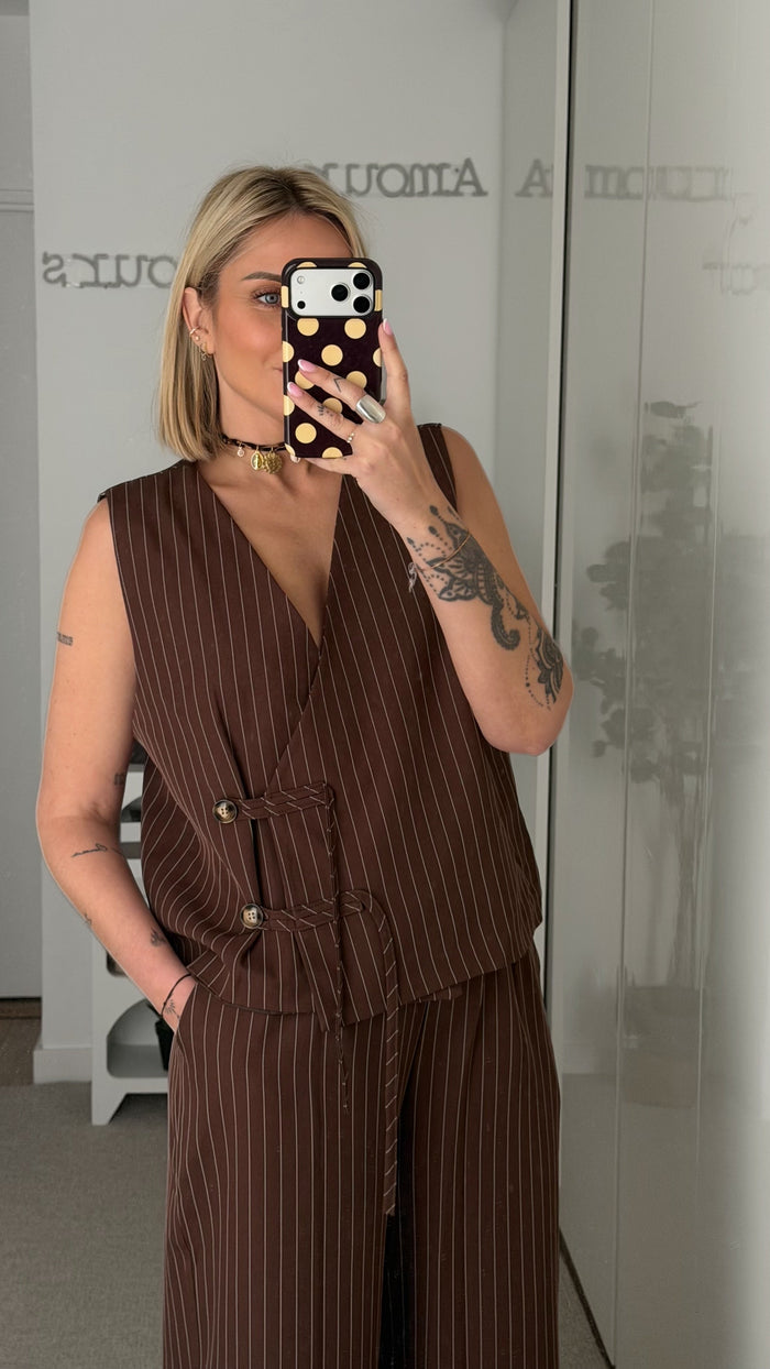 Ensemble Luce - Marron - ROSABAYA