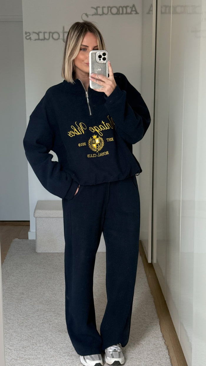 Ensemble Vintage - Bleu - ROSABAYA