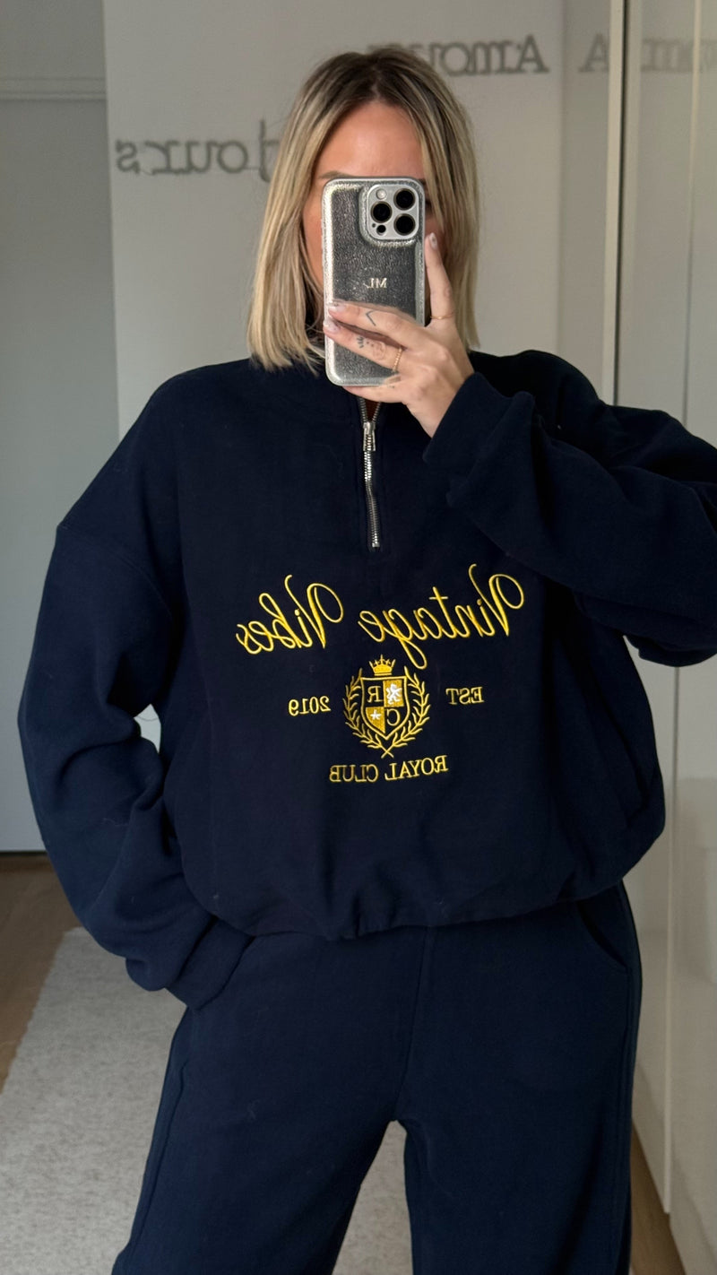 Ensemble Vintage - Bleu - ROSABAYA