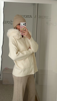 Gilet Luna - Écru - ROSABAYA