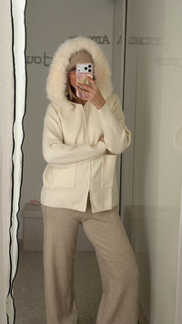 Gilet Luna - Écru - ROSABAYA