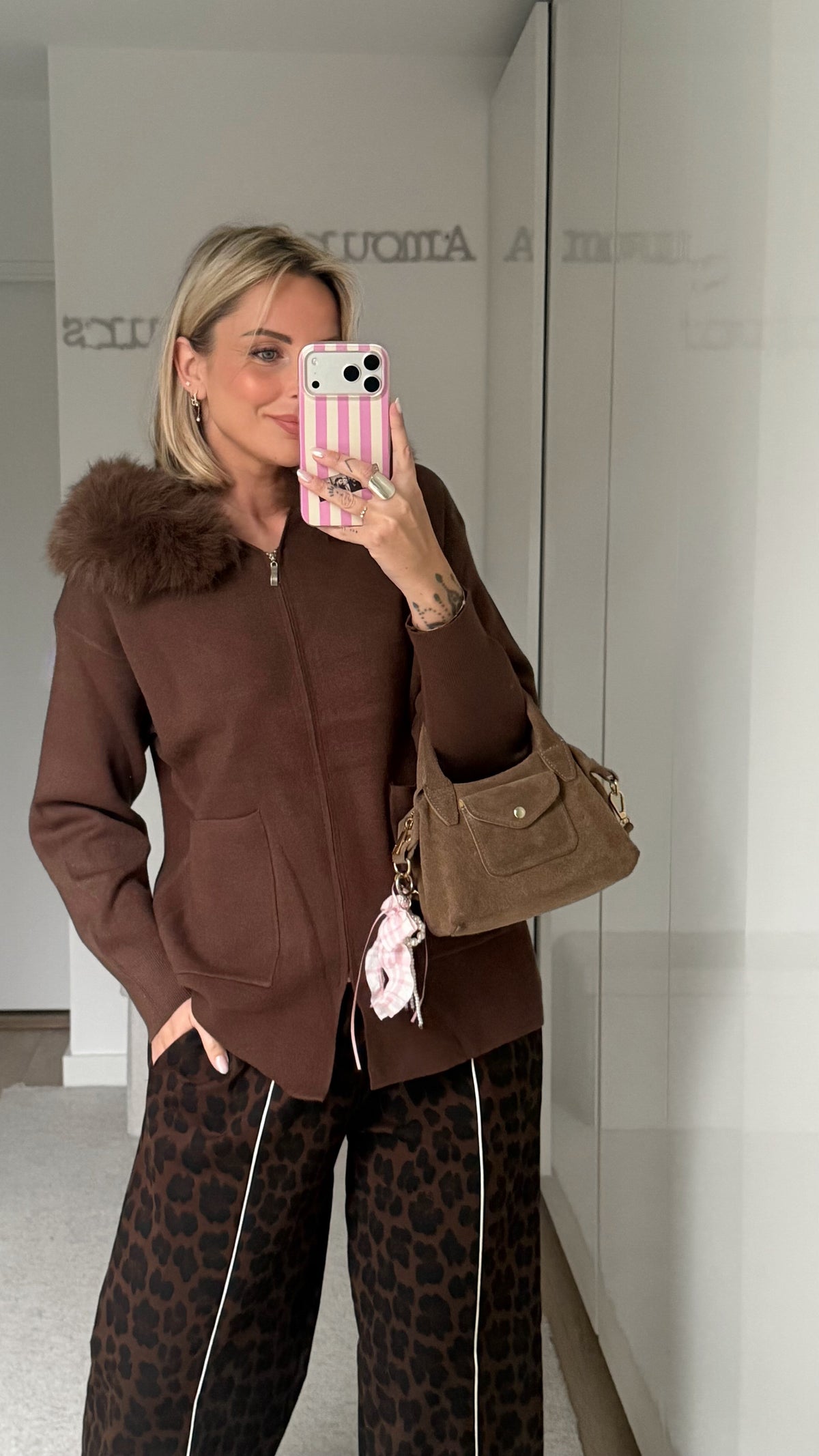 Gilet Luna - Marron - ROSABAYA