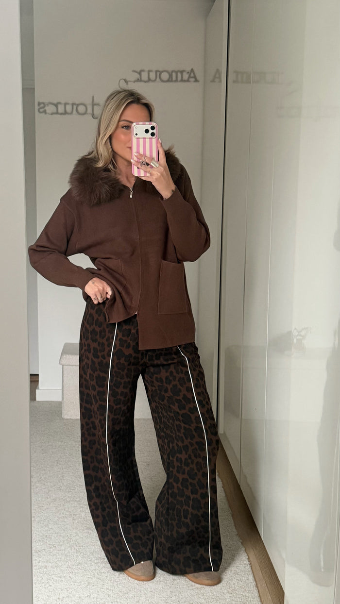 Gilet Luna - Marron - ROSABAYA