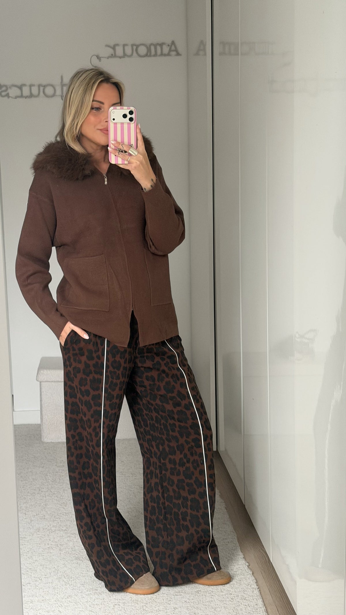 Gilet Luna - Marron - ROSABAYA