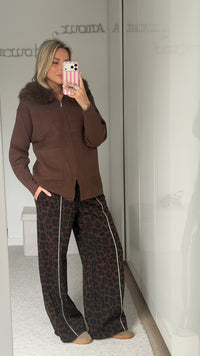 Gilet Luna - Marron - ROSABAYA