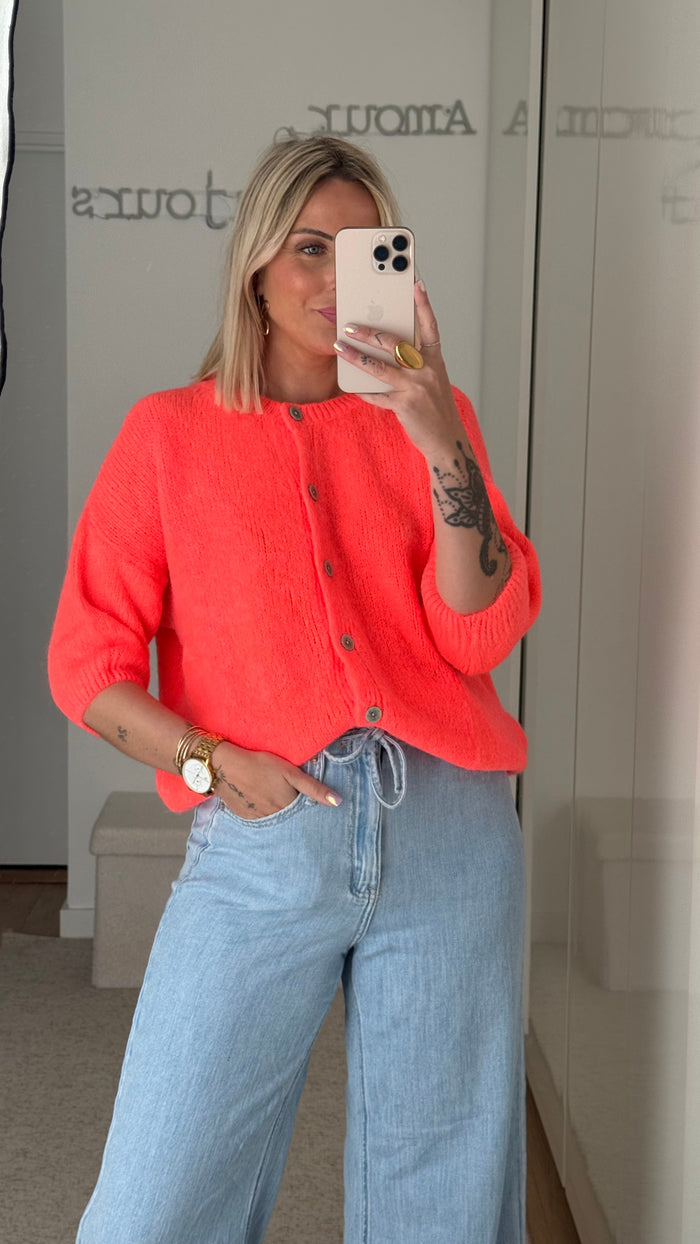Gilet Nady - Corail - ROSABAYA