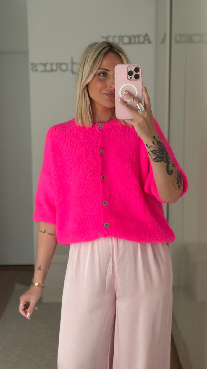 Gilet Nady - Fuchsia - ROSABAYA