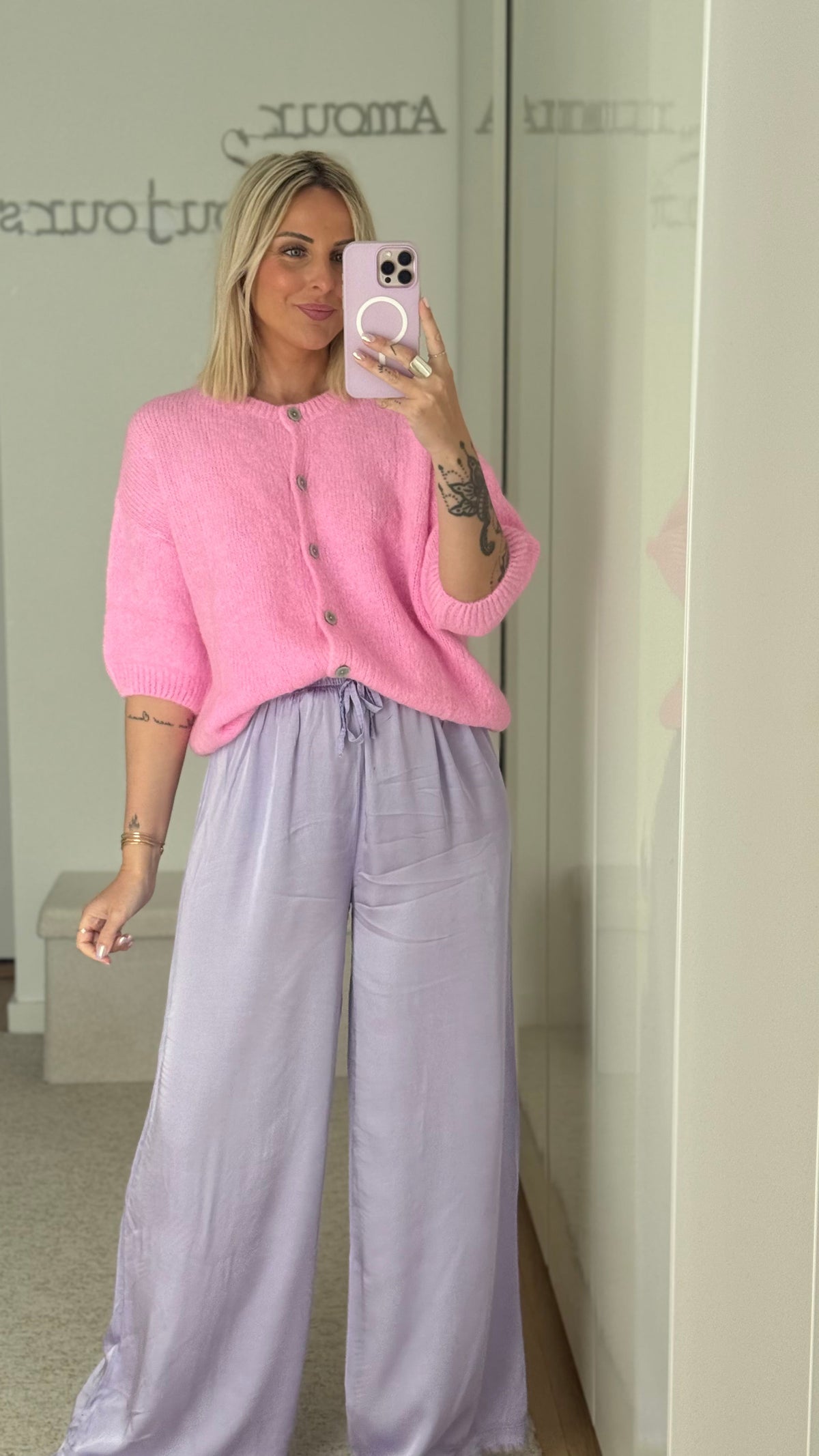 Gilet Nady - Rose - ROSABAYA