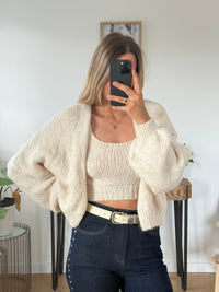 Gilet Nolan - Écru - ROSABAYA