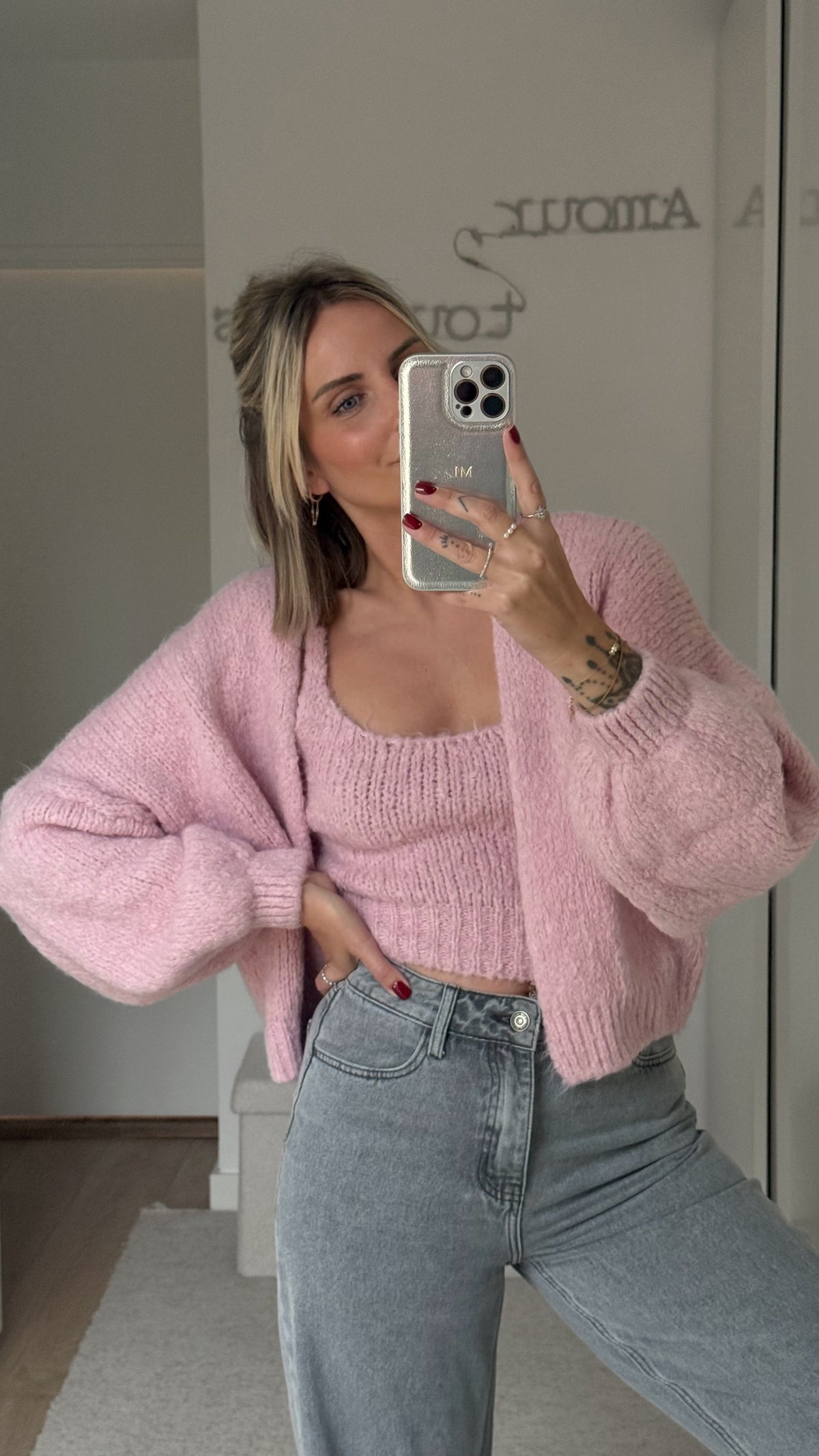 Gilet Nolan - Rose - ROSABAYA