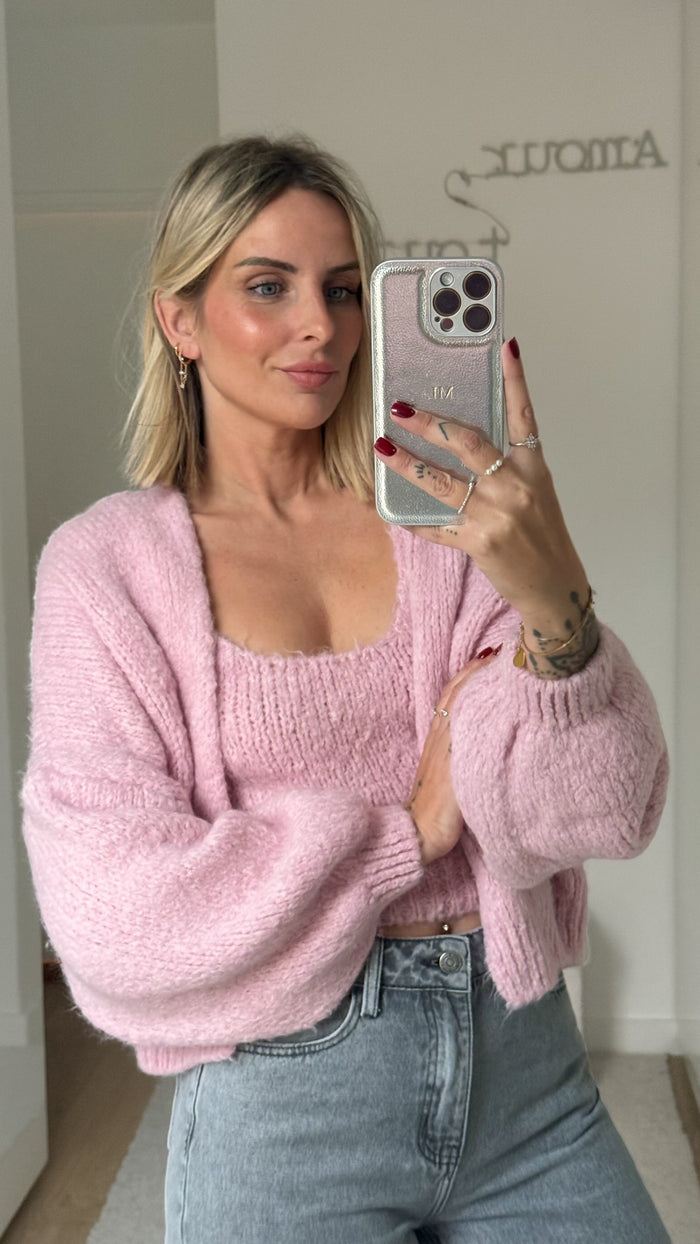 Gilet Nolan - Rose - ROSABAYA