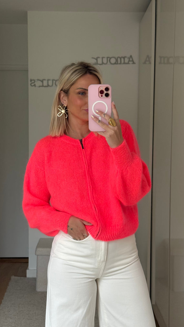 Gilet Olly - Corail - ROSABAYA