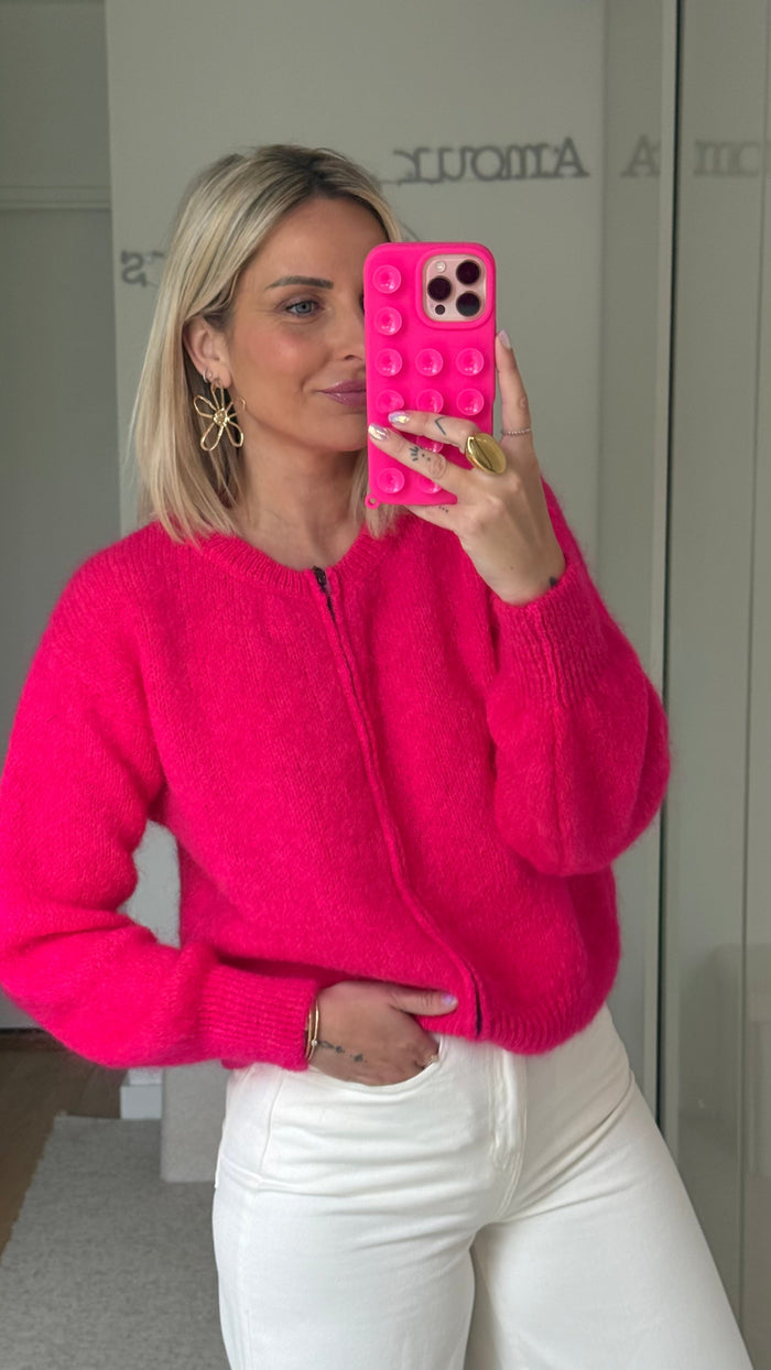 Gilet Olly - Fuchsia - ROSABAYA