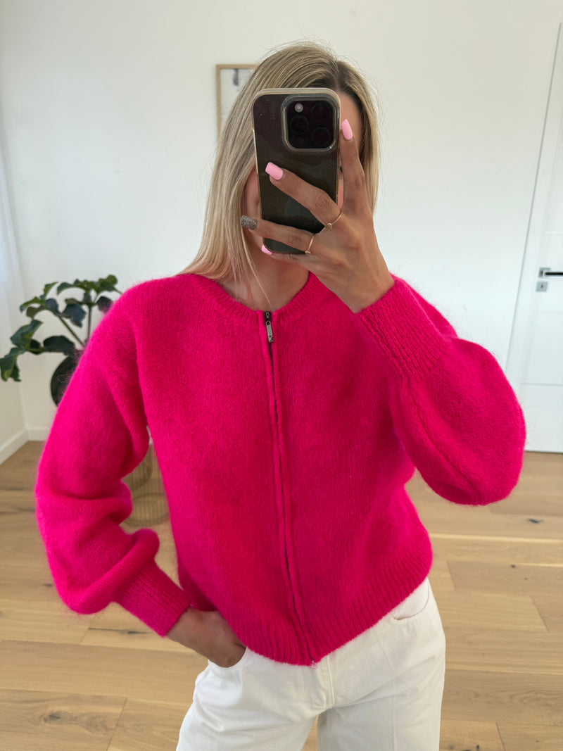 Gilet Olly - Fuchsia - ROSABAYA