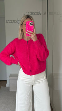 Gilet Olly - Fuchsia - ROSABAYA