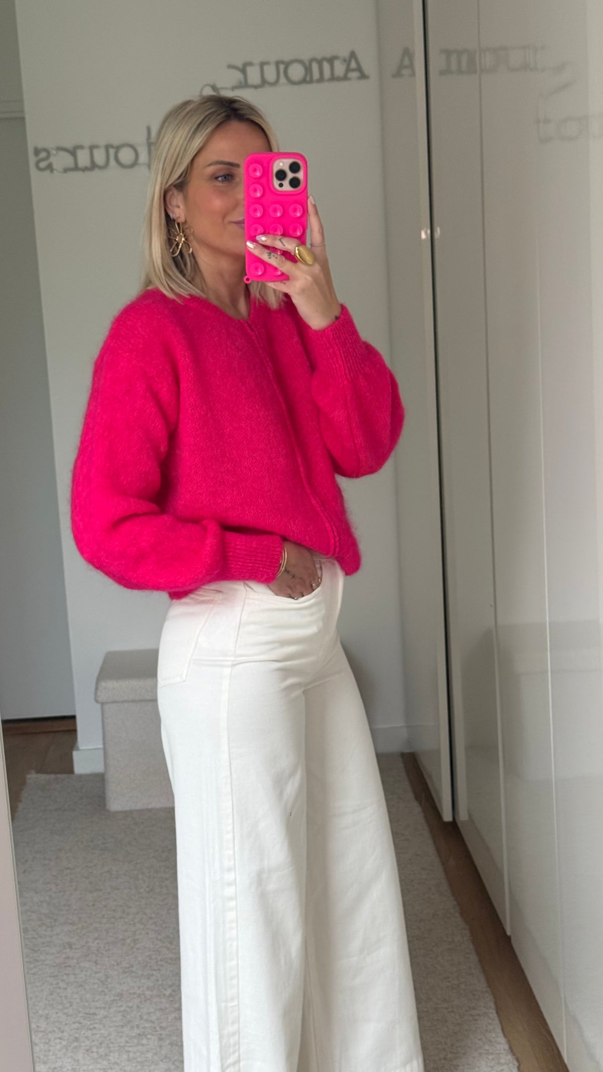 Gilet Olly - Fuchsia - ROSABAYA