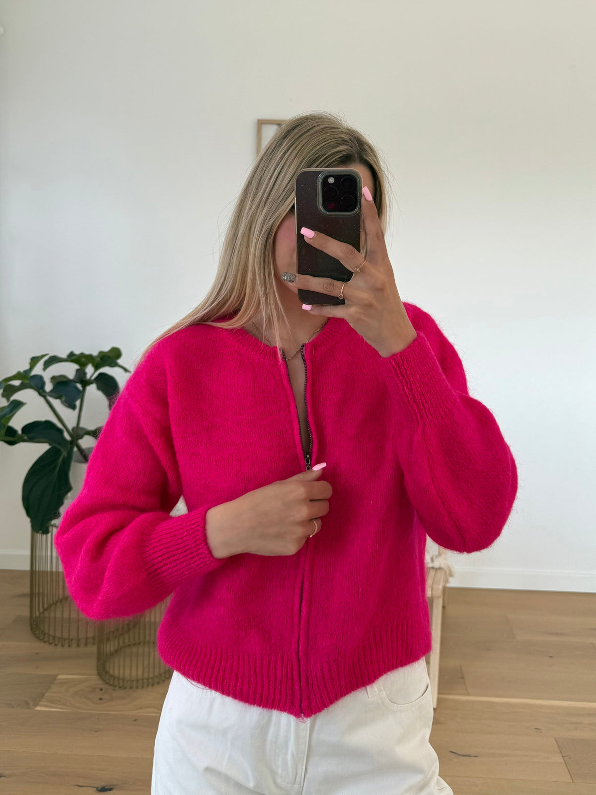 Gilet Olly - Fuchsia - ROSABAYA