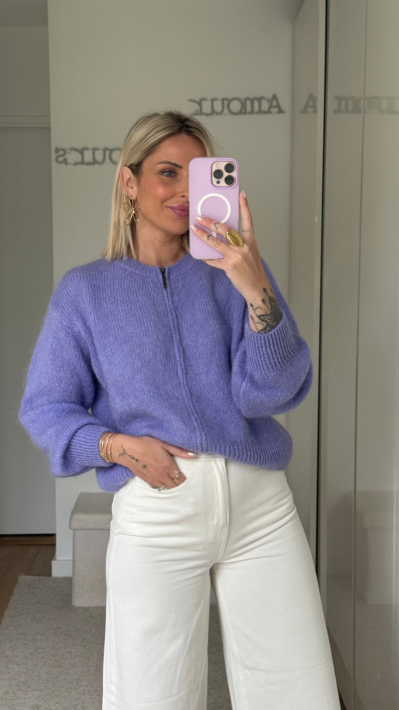 Gilet Olly - Violet - ROSABAYA