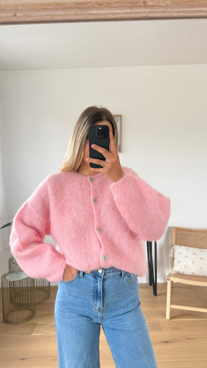 Gilet Rosa - Rose - ROSABAYA