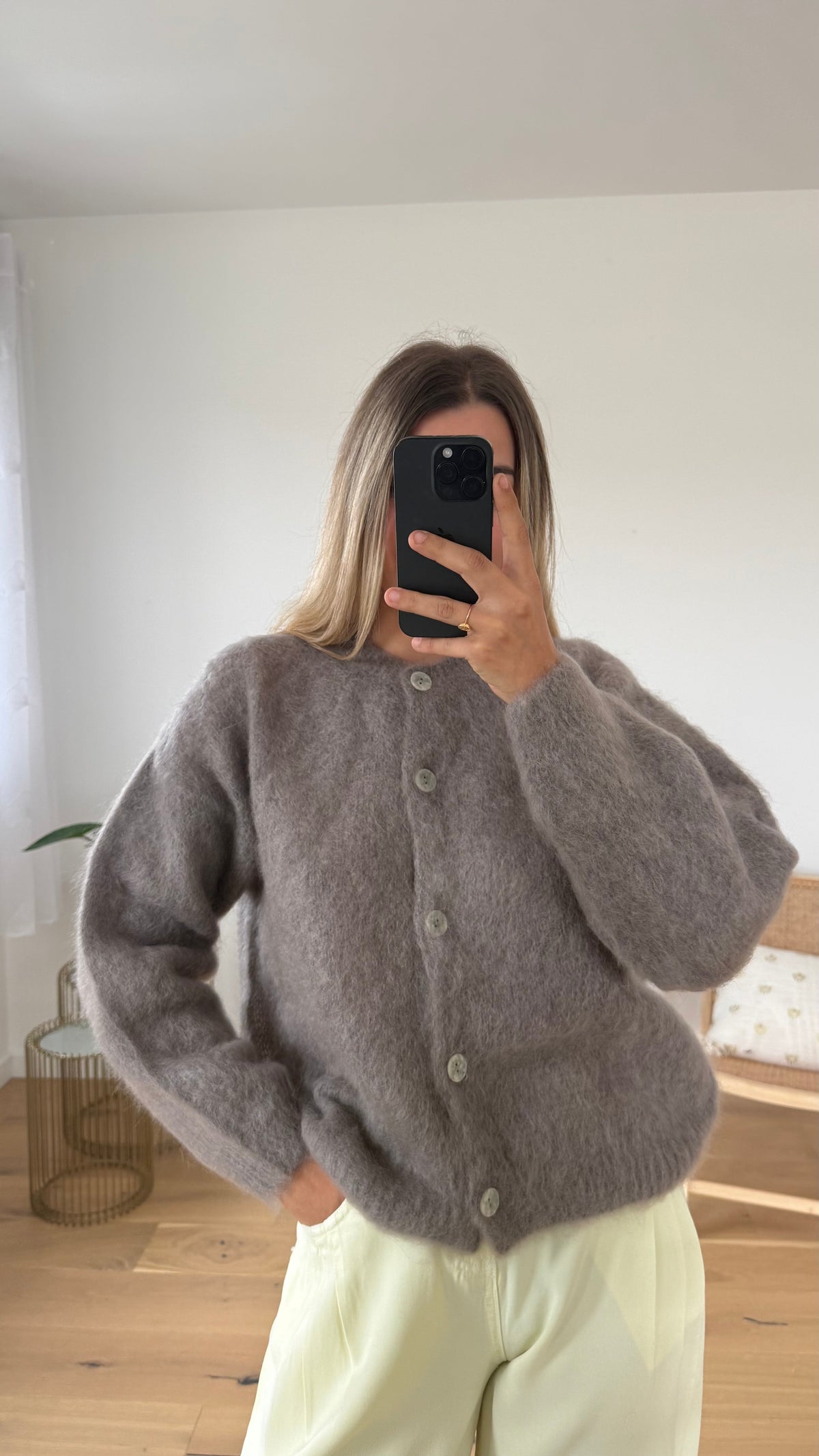 Gilet Rosa - Taupe - ROSABAYA