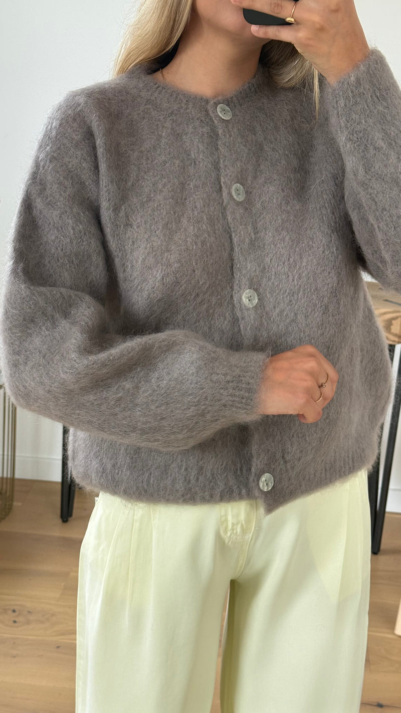Gilet Rosa - Taupe - ROSABAYA
