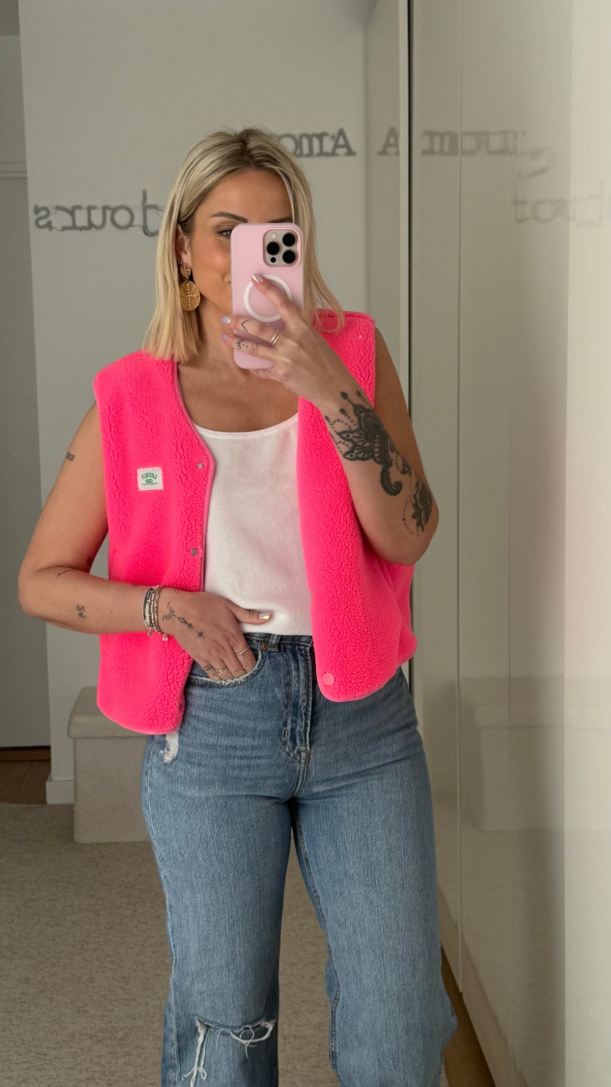 Gilet sans manches Lovely - ROSABAYA