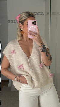 Gilet sans manches Nœuds - ROSABAYA