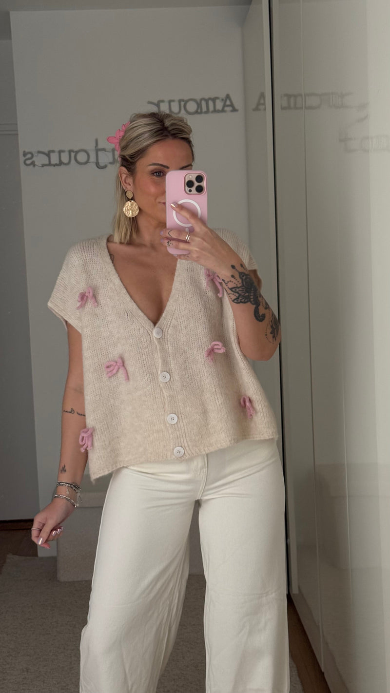 Gilet sans manches Nœuds - ROSABAYA