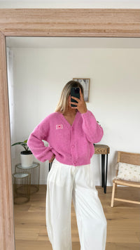 Gilet Sarah - Rose - ROSABAYA
