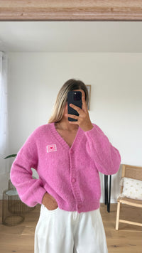 Gilet Sarah - Rose - ROSABAYA