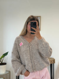 Gilet Sarah - Taupe - ROSABAYA