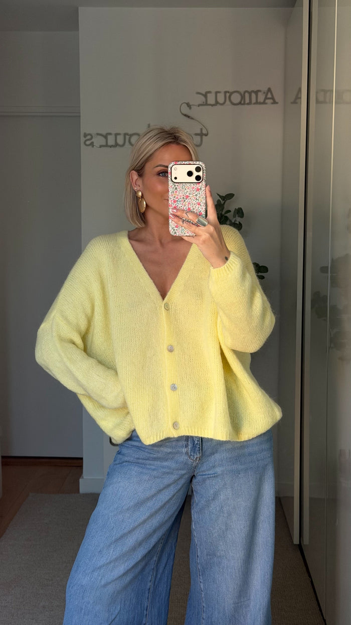 Gilet Serano - Jaune - ROSABAYA