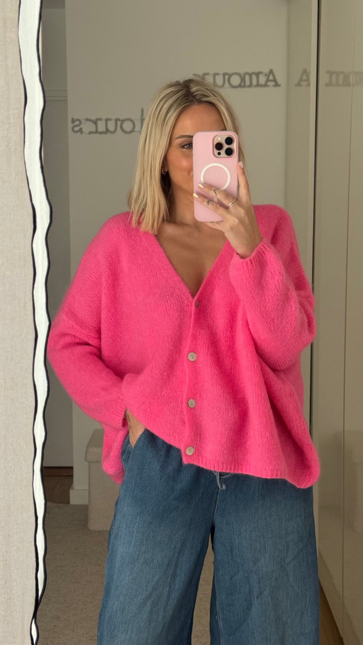 Gilet Serano - Rose - ROSABAYA