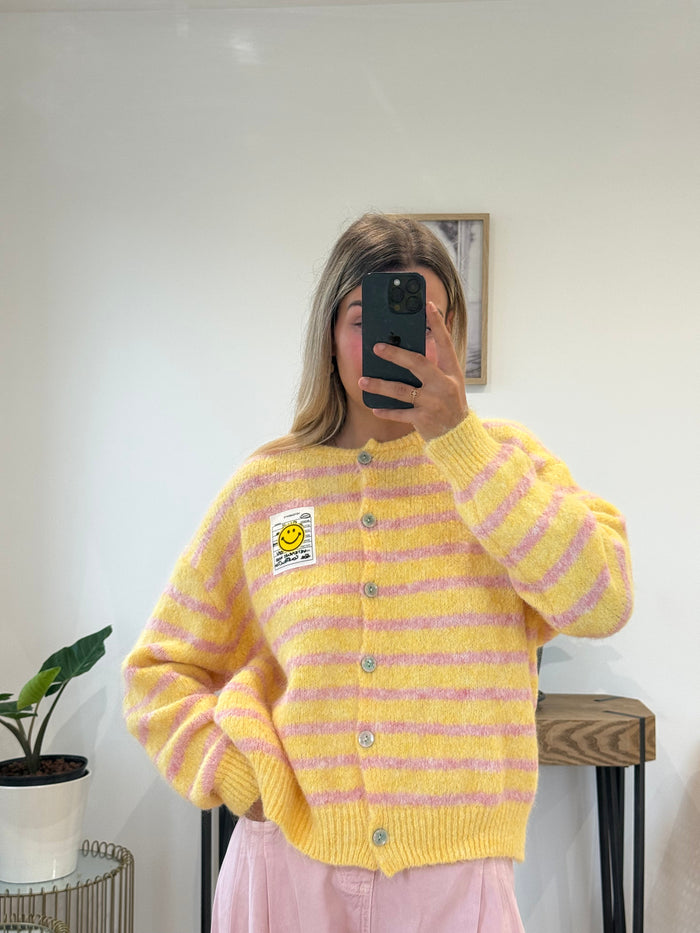 Gilet Smiley - Jaune - ROSABAYA