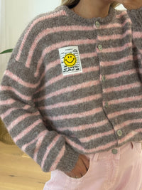 Gilet Smiley - Taupe - ROSABAYA